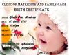 Ghala Birth Certificate
