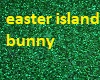 easter island bunny
