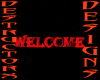 WelcomeSign§Decor§RED