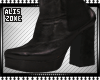 [AZ] Black Platform boot