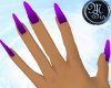 (MSis) Purple Long Nails