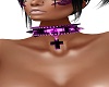 Spiked Collar purple