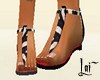 ~Zebra B/W Sandals~