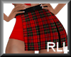 Flirt PlaidSkirt-Red RLL