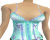 CA Blue Daisy Top Only