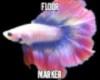 fish floor marker