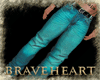 (DBH) teal jeans Male