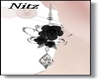 [N]Raven Rose Earrings