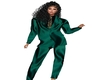 3903 green silk suit