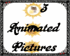 3 Cheese Animated Frames
