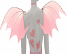 Small Pink Bat Wings