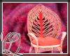 L_O Pink Wicker Seat