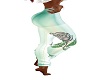 Teal Rose Jeans