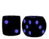 blue flame kissing dice 