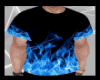 llzM.. Shirt Fire Blue