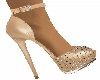 Creme Bling Heels