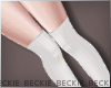 Knee Socks - White
