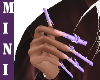 Dream Purple Bfly Nails