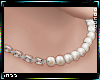 Chain x Pearls Necklace