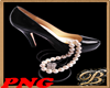 BLACK SHOES JEWELRY