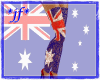 *jf* Aussie Flag Lace