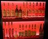 Red Neon Bar Shelves