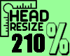 Head Resize 210% MF