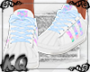 Neon Heart Sneakers