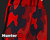 Jogger Red Camouflage