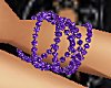[C]Purple Pearl Bracelet