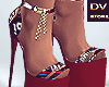 DV!! Shoes Red Art