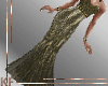 Deep Gold Designer Gown