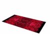 sm red diamond rug