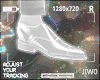 🐀 White Suit Shoes