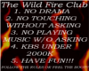 Wild Fire Rules