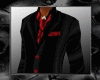 MaleModel Black/Red Suit