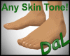 Any Skin Bare Feet