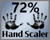 Hand Scale 72% M