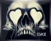 Skull Hearts Poster