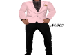 ALL N ONE PINK/BLK SUIT