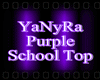 ~lYlPurple School Top~