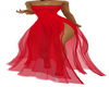 Sassy Red Gown/Slit