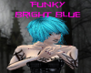 Funky Bright Blue
