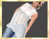 Rowena Lace Top White