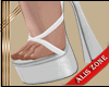 [AZ] White sexy heels