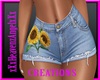 Sunflowers x2 Jean Short