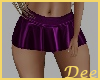 Sexy Purple Short Skirt