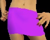 Purple Ultra-Mini Skirt