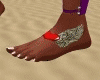 Cute feet with Angel tat