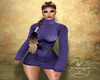 Date Night Dress ~ Grape